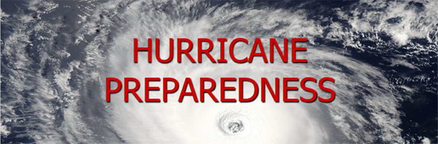 Satellite hurricane image